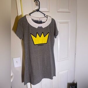 Riverdale Gray Dress with Yellow Crown